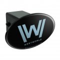 Westworld Logo Oval Tow Trailer Hitch Cover Plug Insert