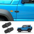 Custom Fit For Exterior Accessories Suzuki Jimny 2019-2022 Jb74 Jb64 Engine Hood Door Hinge Protective Cover Trim 2pcs 