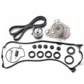 Timing Belt Kit Including Water Pump With Gasket Tensioner Bearing Etc Ocpty Compatible For 2001 2002 2003 2004 2005 Honda