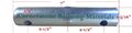 28 Scaffolding Coupling Pin 1-5 16 Od X 7 L Without Collar Scaffold Cbm1290 