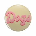 Dog Lover Double Sided Stainless Steel Keychain With 3d Resin Design Round 1 25 In Pet Theme Accessory For Keys Backpack And 