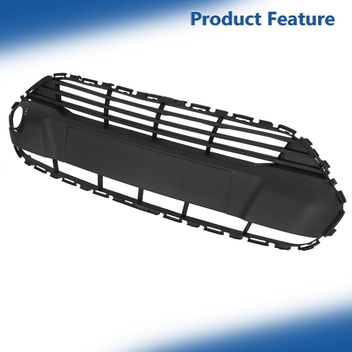 Front Grille Upper Black Mesh Style Replacement For Transit Connect 2014-2018