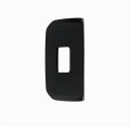 Baqujcy 1pc Stainless Steel Car Rear Armrest Back Usb Panel Trim Decoration Sticker Cover Plate Sequins For Toyota Highlander