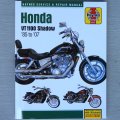 Haynes Repair Manual 2313 For Honda Shadow Vt 1100 Spirit Aero Sabre 1985-2007 