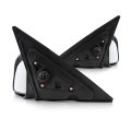 Door Mirror Driver And Passenger Side Pair For Honda Civic 2001 2005 Sedan Dx Vp Model Manual Remote Non Heated Textured 