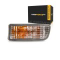 Toyota 4runner Signal Light Assembly Passenger Side 1999 2000 2001 2002 To2531133 81510-35260 Smoke Polycarbonate Lens Halogen