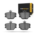 Front Brake Pads For Smart Fortwo 2005 To 2015 Low Metallic Friction Mechanical Wear Sensor 3 54 In Inner And Outer Pad Width