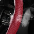 Car Steering Wheel Cover For Cadillac Ats Ats-v Srx Sts Sts-v Nappa Leather Case Segmented Protector Automotive Interior Fits 