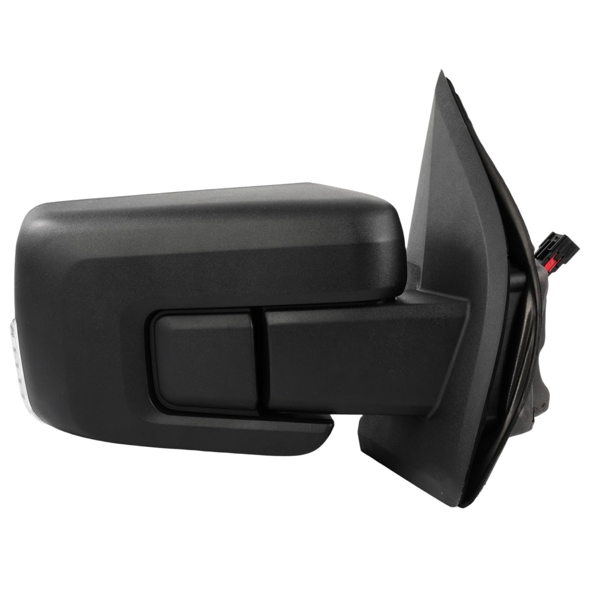 Tow Mirror 2021-2024 Ford For F150 Pickup Truck With Power Adjusted Heated Turn Singal Light Puddle Bilnd Spot Black Cap