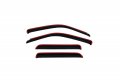 Auto Ventshade Avs In-channel Ventvisor Rain Guards Fits 2006 2009 Suzuki Grand Vitara Smoke 4 Pcs 194135 