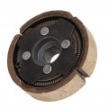 Gas Engine Flyweight 76mm Clutch With Slot Metal Alloy For 4 Stroke 49cc Motorized Bike Replacement Accessories 