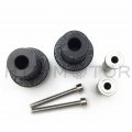 Httmt Mt219-026- Carbon No Cut Frame Slider Compatible With 98-02 Kawasak Zx6r 98-03 Zx9r 2001-2004 Zx12r