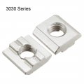 Uxcell Slide In T-nut M8 Threaded For 3030 Series Aluminum Extrusions Profile Pack Of 12