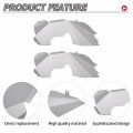 Front Inner Fender Liners For 2007018 Jeep Wrangler Jk Jku Aluminum Splash Guards 2 And 4 Door Suv Bare Unfinished Mo-991 2