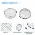 X Autohaux Rv Flying Screen Furnace Vent Cover Camper Heater Exhaust 2 8 Inch Stainless Steel Mesh Protector For Trailers