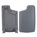 Qiilu Car Armrest Box Cover 51169134486 Front Console Center Lid Fit For E90 E92 3a Series 2005a 2012 Gray