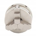 Ndnczdhc Mini Lathe Chuck Set K01-50 3 Jaw And Screw Rod 50mm M14 Wood C45 Steel Reversible Self Centering