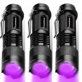 Pocketman One Mode Led Blacklights Flashlight 300lm 396nm Ultraviolet For Detecting Pet Dog Stains Checking Passport Money 3