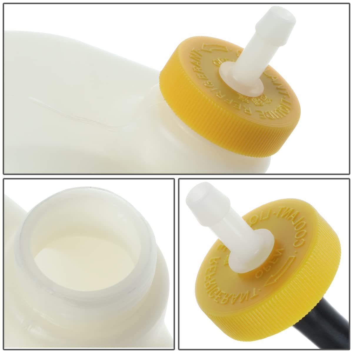 Ho3014134 Factory Style Car Coolant Reservoir Overflow Bottle Tank With Cap For Honda Cr-v 2012-2016 Bare White