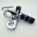 Xkh Group Motorcycle Chrome Footrest Foot Pegs 1 2 Clamps For Honda Goldwing Gl1800 Gl1100 Vt750 Shadow Vt750c Vt1100 Vtx1300