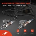 A-premium O2 Oxygen Sensor Compatible With Subaru Impreza 2002-2005 Saab 9-2x 92x 2005-2005 2 0l Upstream Downstream 2-pc Set