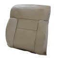 Front Passenger Back Replacement Seat Cover Microfiber Leather Beige Tan For Ford F150 Lariat 2004 2005 2006 2007 2008 Custom 