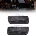 Hecasa Pair Turn Signal Lights For 1985-1992 Chevy Chevrolet Camaro Replacement Gm2520165 Gm2521165 Lamp Driver Passenger Side 