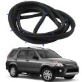 Black Door Seal Kit Strip Rubber Stripping 4pcs Replacement For 72310-s9a-003 72350-s9a-003 72810-s9a-003 72850-s9a-003 Cr-v 