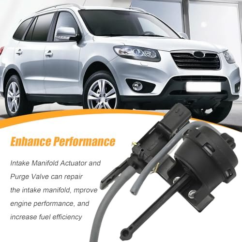 Intake Manifold Actuator And Purge Valve 2812g000 For Hyundai Santa Fe 2 4l 2009 2012 Sonata 2 2007 2010 Tucson 2013 Replaces