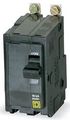 Schneider Electric Miniature Circuit Breaker 120 240-volt 110-amp Qob2110 Molded Case 600v 40a 