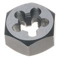 1 3 8 In Hex Rethreading Die Carbon Steel Hexagon Threading Tool For Repairing Worn Or Damaged Threads 