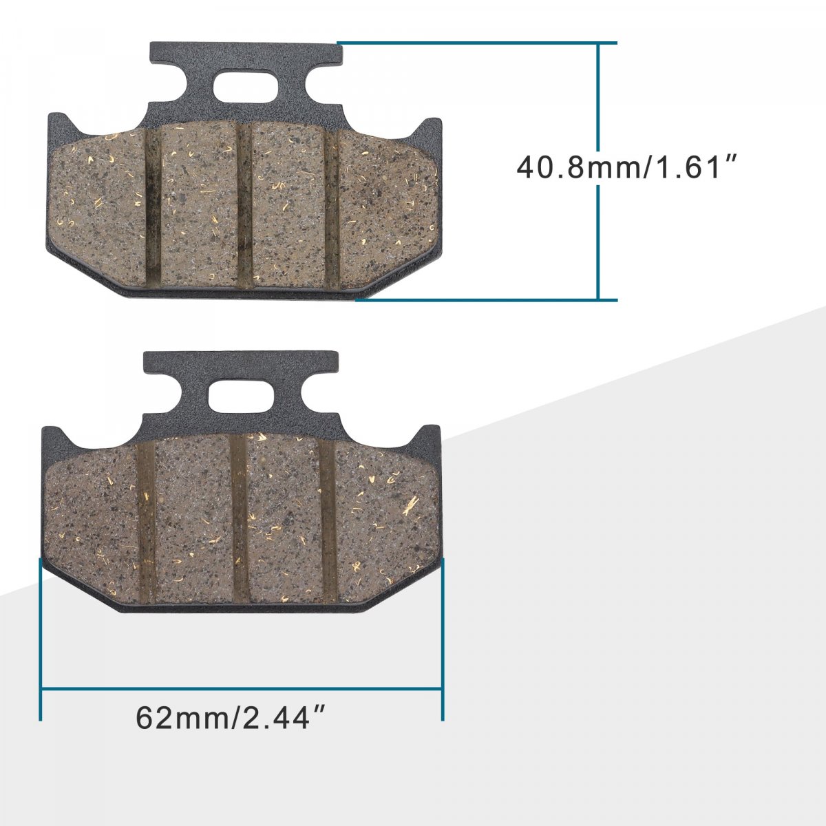 Rear Brake Pad Off Road Dirt Sintered Replacement For Rmx250 250cc