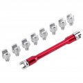 Motorcycle Spoke Wrench Set Wheel Cnc Spanner Kit 5 0a 6 8 Length 93mm 3 7in Repair Tool For Most Motorbike Used To Adjust Tire