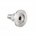 Pipe Fitting 1 8 Pt Male Threaded To 18 Ferrule Stainless Steel Clamp Pack Of 2