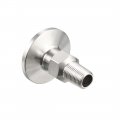 Pipe Fitting 1 8 Pt Male Threaded To 18 Ferrule Stainless Steel Clamp Pack Of 2