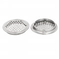 Uxcell 53mm Bottom Dia Stainless Steel Round Mesh Hole Air Vents Louver 10pcs