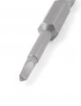 Uxcell 1 4 Inch Hex Shank 2 3mm Triangle Head Magnetic Screwdriver Bits 5pcs