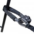 95ft X 3 8 Synthetic Winch Rope Cable 20500lbs And 2pcs 1 2 Inch Oft Shackle For Truck Boat Atv Utv Ramsey Jeep 4x4 Black Gray
