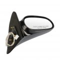 Ocpty Black Right Side Mirror Fit For 1998-2002 Toyota Corolla Smooth Glass Non-folding