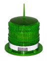 S8ls Green Steady-on 2nm Ip67 Solar Led Marina Dock Barge Boat Safety Beacon Light