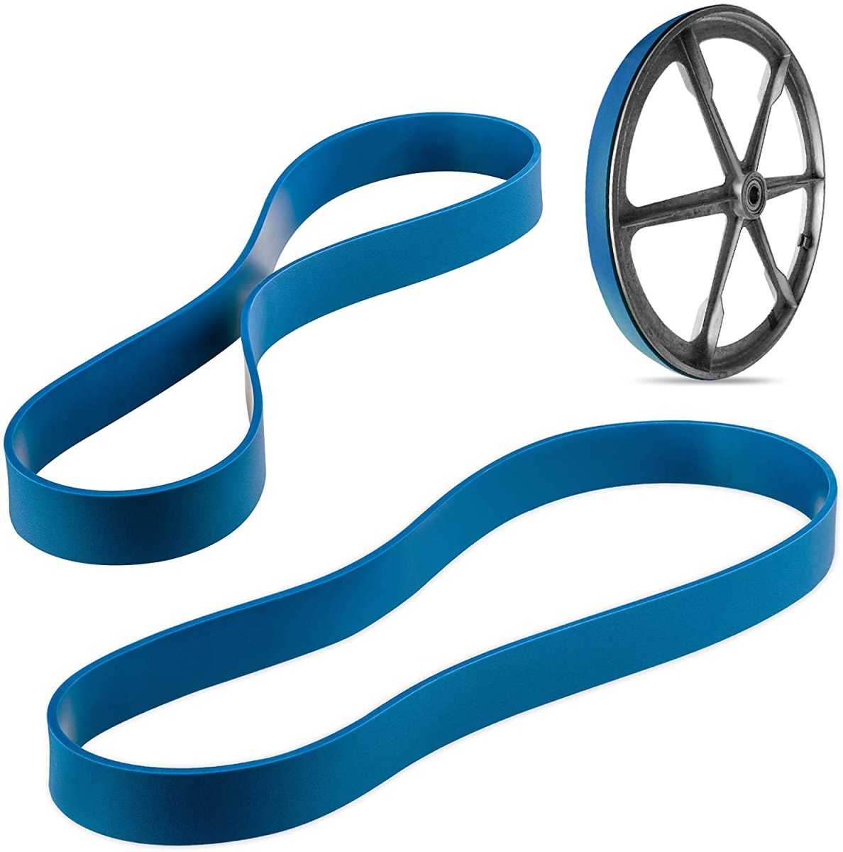 Urethane Band Saw Tires 14 In 0 125 Thick 2 Pack Ultra Duty Blue Max No Adhesive Needed Acutrack Finish For Precise Blade