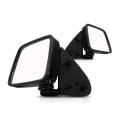 Door Mirror Pair For Nissan Pickup 1995 1996 1997 Driver And Passenger Side Manual Folding Paintable Replacement Ni1320106