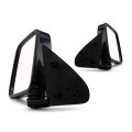 Door Mirror Pair For Nissan Pickup 1995 1996 1997 Driver And Passenger Side Manual Folding Paintable Replacement Ni1320106