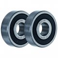 Niche Wheel Bearing 6200-2rs 10x30x9mm Single Row Deep Groove Pack Of 2