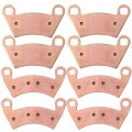 Sintered Brake Pads Front And Rear Fa354 Fa452 Fits For Polaris Ranger 400 2010-2013 4 Pairs