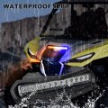 Sautvs Hood Scoop Light For Yamaha Rmax 1000 Led Spot With Strobe Blue Amber Lamps Compatible Wolverine Rmax2 Rmax4 2021 2022