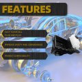 Dasbecan 603-275 Engine Coolant Recovery Reservoir Tank For Ford F-150 2011-2014 Expedition 2015-2017 Lincoln Navigator