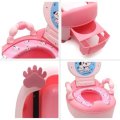 Smt- Potty Training Seat 3d Pink Bear Portable Kids Baby Toddler Lovely Toilet Stool Chair P N Et-baby003a-pink