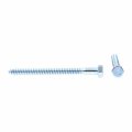 Prime-line Hex Lag Screws 5 16 In X 4 A307 Grade A Zinc Plated Steel 50 Pack