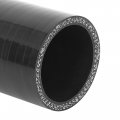 X Autohaux 45mm Id Car Universal Black High Performance Straight Silicone Hose Coupler Intercooler Tube